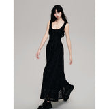 Tencel Cotton Sleeveless Maxi Dres