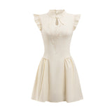 은방울꽃 자수 드레스 