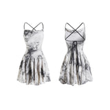 インクスマッジフレンチスリップドレス