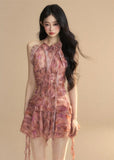 Halter dress for women in spring