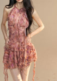 Halter dress for women in spring