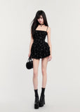Thorn Heart Ruffle Dres