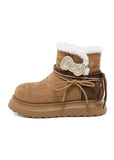 Hello Kitty x OldOrder Fleece Snow Boots