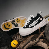 Smiley Sole Thick Platform Shoes