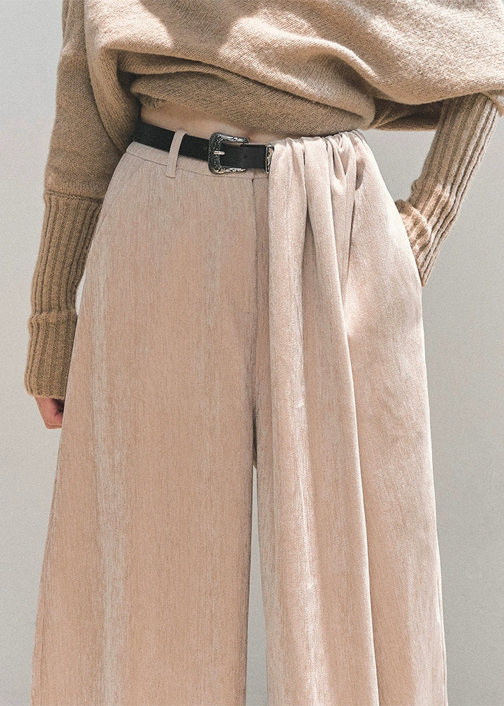 AOMALM pants, winter wide-leg pants, plush trousers women, BF style pants, Korean fashion pants, fleece wide-leg trousers, straight-leg winter pants, cozy winter bottoms, oversized pants women, soft plush pants, warm winter trousers, casual wide-leg pants, Aomalm winter collection, streetwear wide-leg pants, high-waist winter trousers, relaxed fit pants women, loose winter pants, beige wide-leg pants, black plush pants, winter fashion women.