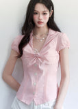 spring outfits for women, casual spring outfits women, slim fit blouse women, korean feminine top, coquette outfit, soft girl outfit, hollow detail top, aesthetic fashion top, feminine korean fashion, cute spring outfit, romantic casual outfit, date outfit women, lightweight summer top, stylish blouse women, soft aesthetic clothing, everyday outfit women, delicate feminine top, korean style blouse, trendy spring top, outfit ideas spring

