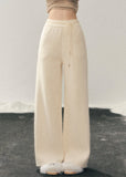 wide leg knit pants women, winter wide trousers women, korean minimal pants, soft knit lounge pants, relaxed fit winter trousers, elegant casual pants women, comfortable women pants, premium knit bottoms, aomalm pants style, understated luxury trousers, loose fit winter pants, modern women knit pants, calm style clothing women, versatile wide leg pants, cozy winter bottoms