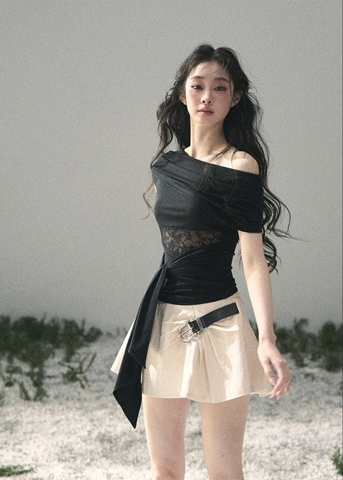 off shoulder lace top, asymmetric summer top, korean fashion blouse, french style lace top, lace cut out top women, slim fit summer blouse, romantic summer top, vacation outfit women, white off shoulder top, black off shoulder top, feminine summer outfit, elegant casual top