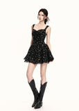 square neck dress women, black mini dress women, floral mini dress, puff skirt dress, korean fashion dress, slim fit dress women, structured dress women, summer outfit ideas, vacation dress women, elegant mini dress, fitted waist dress, chic minimal dress, short dress women, modern feminine outfit, flattering mini dress, clean silhouette dress, stylish black dress, trendy mini dress, parisian style dress, statement mini dress