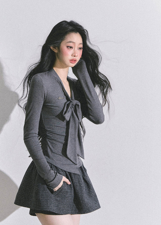 korean skirt, plaid mini skort, trendy bubble skirt, street style skirt, high waist mini skirt, puff skirt women, kfashion skirt, soft girl mini skirt, korean american style clothes, fall winter mini skirt
