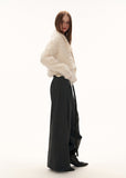 fleece wide leg pants women, lazy fit winter pants, y2k casual trousers, loose straight leg pants women, street style fleece pants, relaxed fit winter trousers, wide leg fleece pants, casual cozy pants women, trendy winter bottoms, mamc pants style, soft fleece trousers, everyday street pants, versatile women pants, loose fit casual pants, y2k fashion bottoms