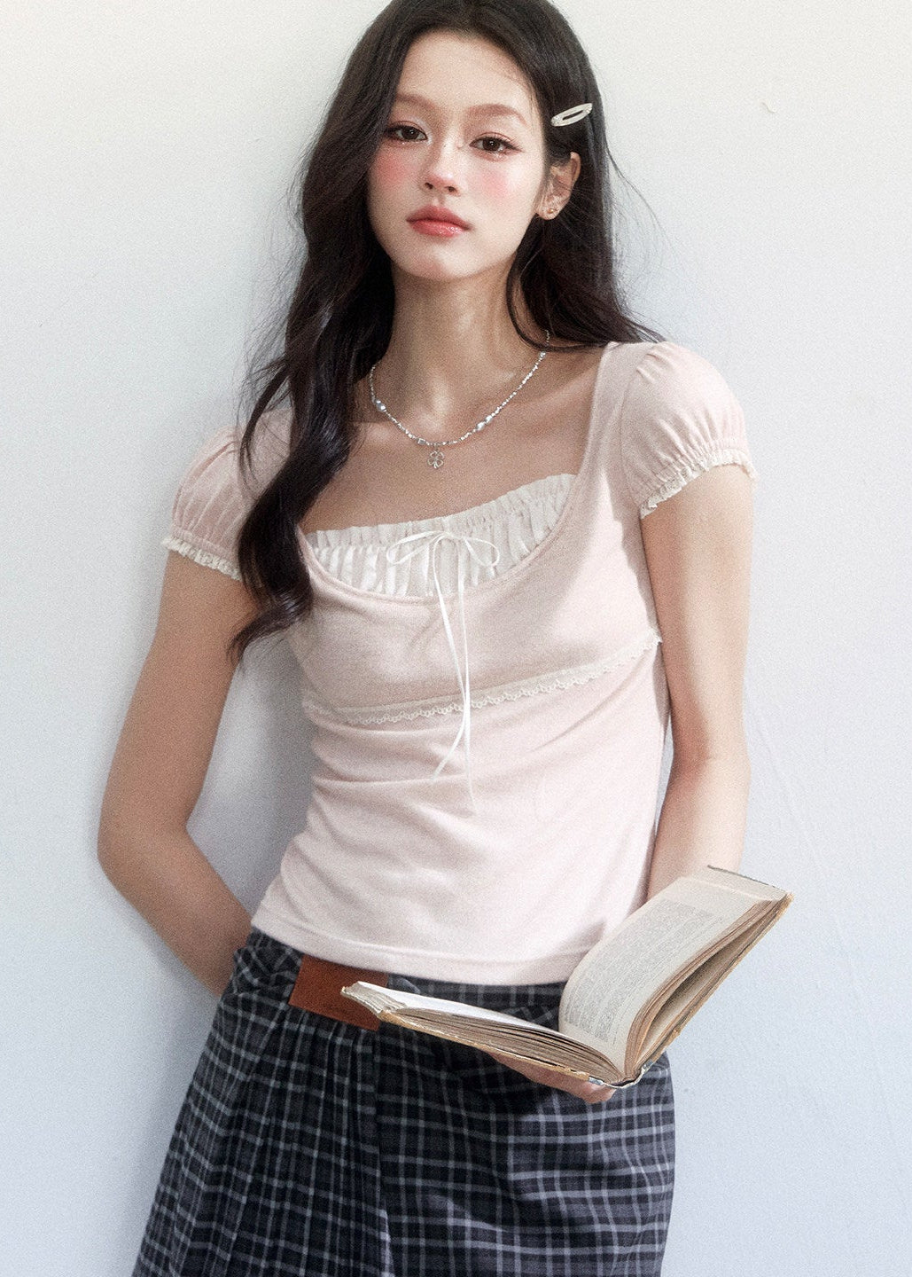 casual spring outfits women, spring outfits for women, two piece set women, plaid skirt set, korean feminine outfit, coquette outfit, soft girl outfit, aesthetic outfit women, vintage style outfit, cute spring outfit, romantic casual outfit, korean style set, everyday outfit women, lightweight summer outfit, stylish two piece outfit, soft aesthetic clothing, date outfit women, trendy korean fashion, feminine outfit ideas, delicate outfit women

