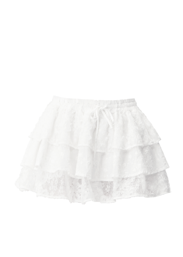 Soft as a dream, elegant as silence — the Cream Reverie Lace Top captures Fragileheart’s signature “pastel meets noir” allure. The cowl neckline and lace underlayer reveal a graceful décolleté, while the sculpted waist flatters the silhouette with effortless poise. Perfect for autumn and winter ensembles that balance luxury and intimacy.