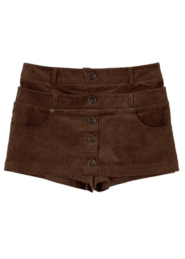 VIAPITTI corduroy mini skirt, multi waist skirt, retro straight mini, edgy Korean fashion, autumn streetwear skirt, layered waist mini, vintage corduroy skirt, urban street style bottom, K-fashion 2025, versatile short skirt, modern streetwear women, industrial retro mini skirt
