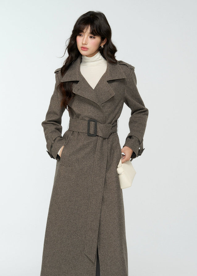 4muggle, lyocell wool turtleneck, slim fit high neck top, thermal base layer, women’s winter knit top, brown turtleneck shirt, supermodel silhouette top, stretchy soft knit, Korean style top, autumn winter layering, hot diamond detail top, second skin fit, chic stylish basics, warm long sleeve top