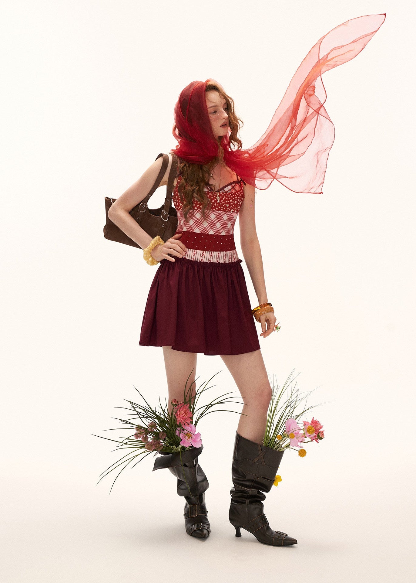 red mini dress women, camisole dress women, plaid mini dress, summer 2026 outfits, korean fashion dress, casual summer dress, vintage style dress, aesthetic summer outfit, flared mini dress, cute summer dress, lightweight summer dress, feminine casual outfit, trendy mini dress, everyday summer outfit, retro style dress, statement summer dress, chic casual dress, playful summer outfit, patchwork dress women, stylish mini dress