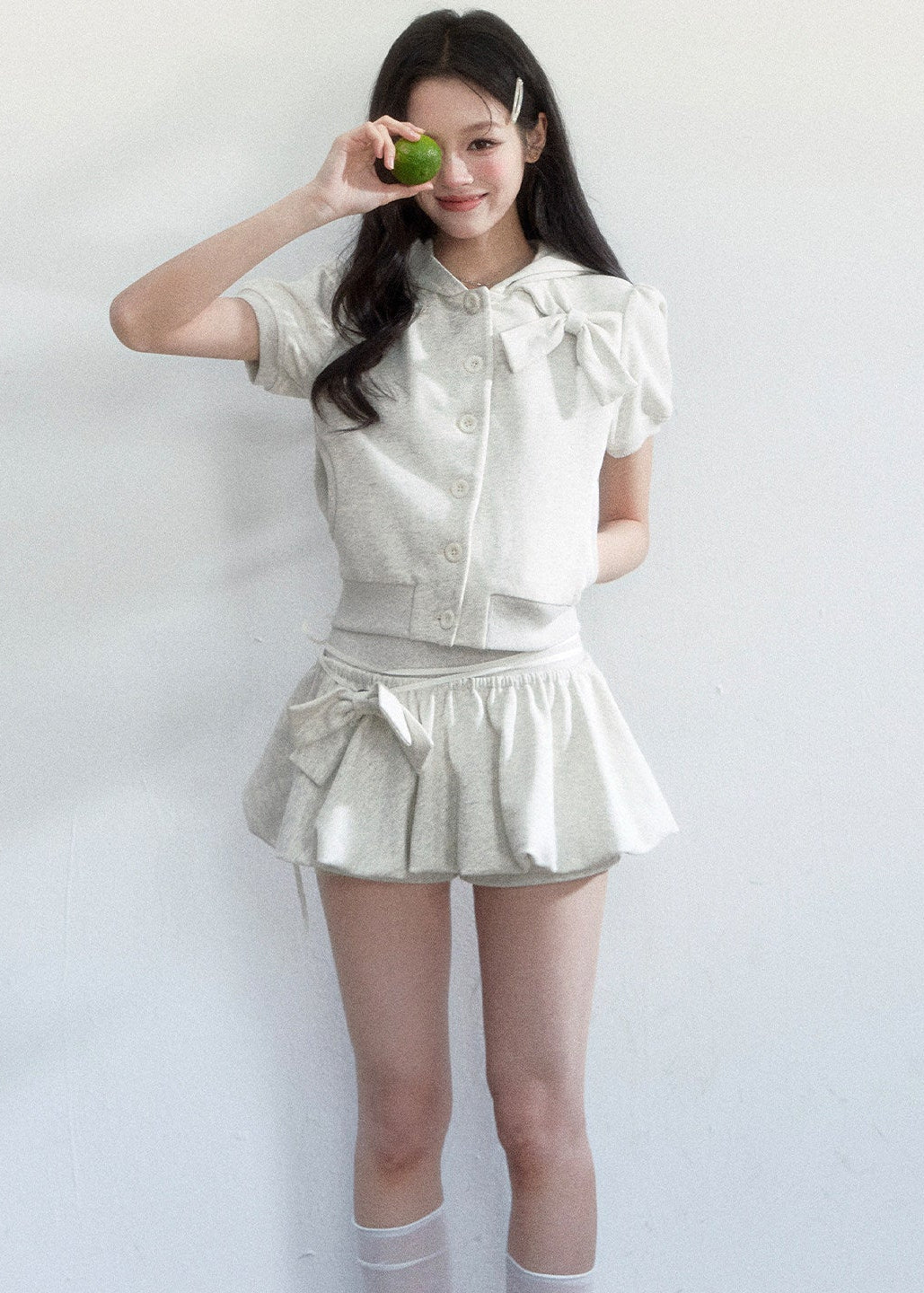 casual spring outfits women, spring brunch outfit, two piece set women, korean sweet outfit, coquette outfit, soft girl outfit, mini skirt set women, feminine korean fashion, aesthetic outfit women, cute casual outfit, spring outfits 2026, romantic casual outfit, korean style set, everyday outfit women, playful outfit set, soft aesthetic clothing, trendy spring outfit, stylish two piece outfit, brunch outfit women, delicate feminine outfit