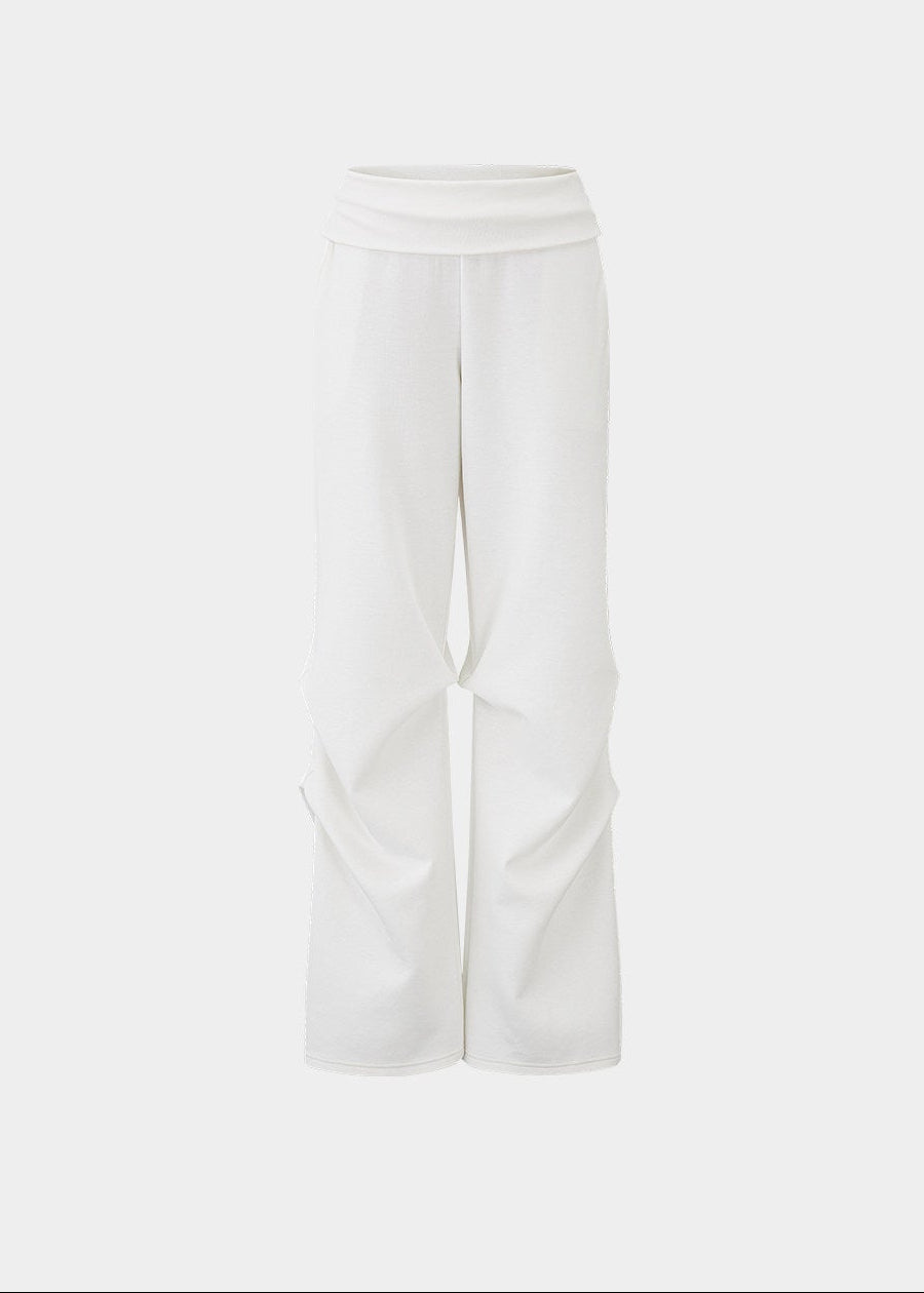 white slacks women, straight leg trousers, casual spring outfits, korean fashion pants, relaxed fit trousers women, minimalist white pants, versatile casual pants, spring outfit ideas, modern feminine clothing, chic everyday pants, aesthetic fashion bottoms, clean line trousers, lightweight spring pants, refined casual wear, parisian style clothing, easy styling pants, soft structured trousers, contemporary women fashion, essential wardrobe pants, everyday elegant outfit