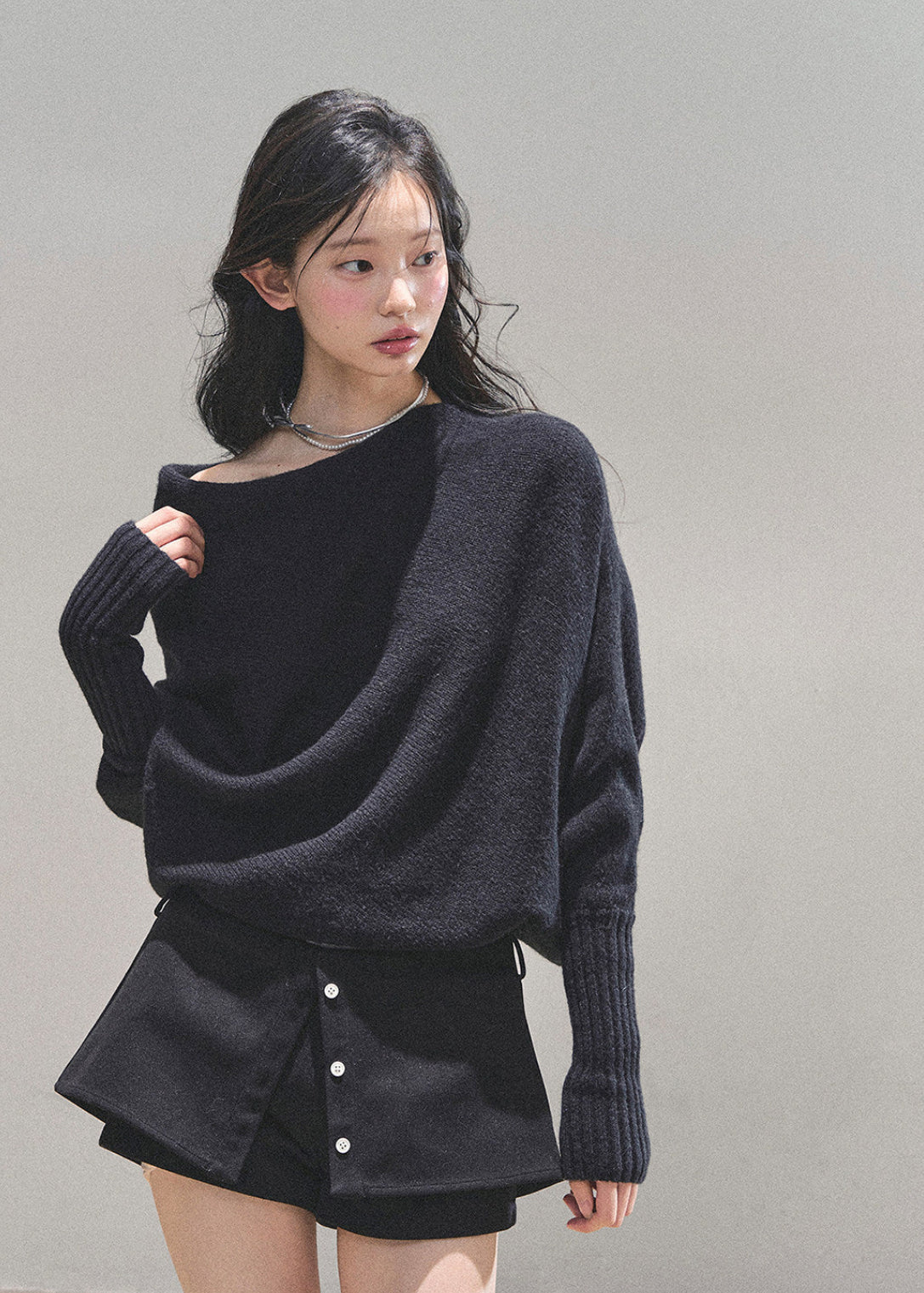soft feminine knit sweater, korean style sweater women, wool blend knit top, winter korean fashion, soft girl aesthetic sweater, cozy winter knitwear, french korean sweater, layered knit pullover, minimalist winter top, gentle style women sweater, elegant casual knit, autumn winter knit top, soft wool sweater women, daily wear korean sweater, aesthetic knitwear women, feminine winter clothing
