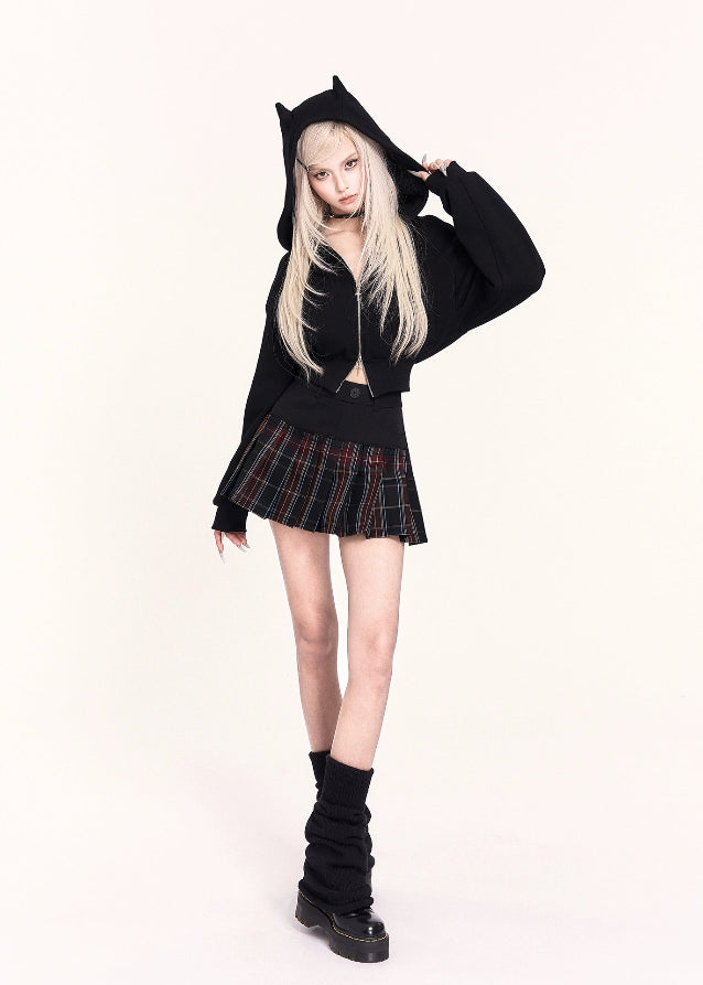 y2k plaid mini skirt,
fake two piece skirt,
shibuya girl style skirt,
vock y2k pleated skirt,
punk plaid short skirt,
harajuku mini skirt,
korean edgy mini skirt,
street girl pleated skirt,
red plaid splice skirt,
slimming high waist skirt,

