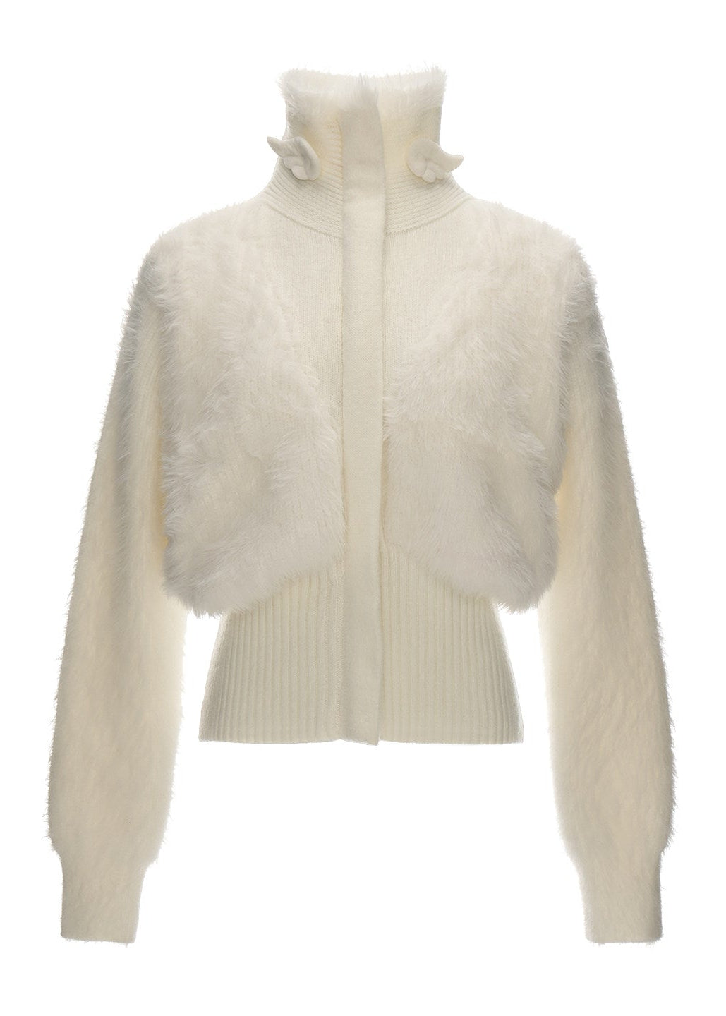 winged turtleneck sweater women, slim fit knit top, y2k winter sweater, high end knitwear women, fitted turtleneck sweater, street style knit top, modern women sweater, trendy winter knit, mamc sweater style, sculpted knit top, fashion long sleeve sweater, elegant street knitwear, cozy slim sweater, women winter knit top, y2k fashion sweater
