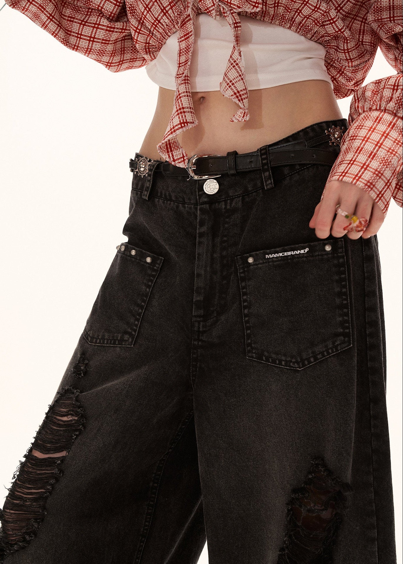 black jeans women, ripped jeans women, straight leg jeans, korean fashion jeans, street style outfit, distressed denim jeans, casual outfit women, loose fit jeans women, edgy fashion outfit, everyday denim pants, aesthetic outfit women, vintage style jeans, relaxed fit denim, urban style outfit, baggy jeans women, casual chic outfit, fashion forward denim, spring summer jeans, trendy denim outfit, statement jeans women

