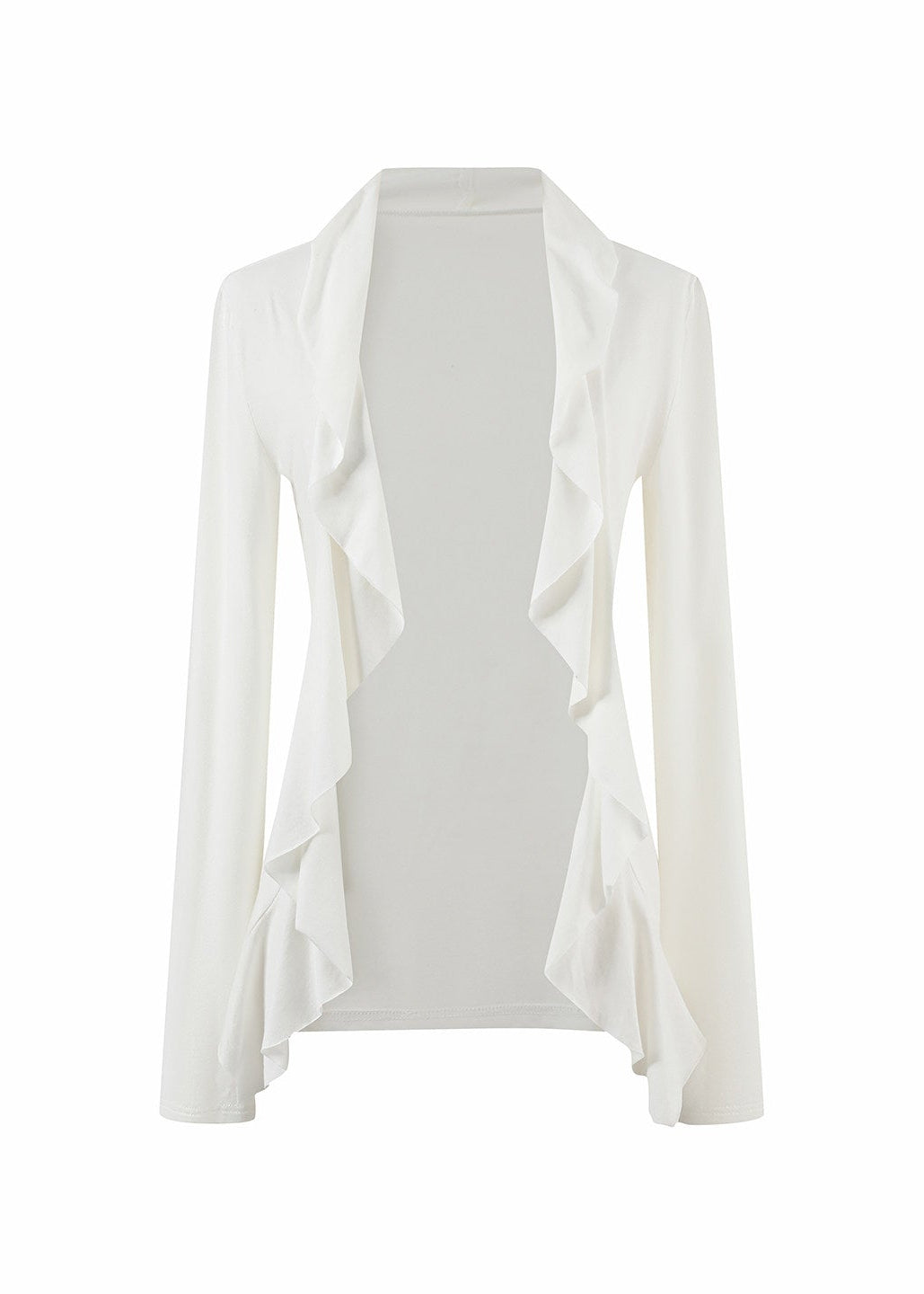 Charcoal camisole styled with a lightweight white cardigan
