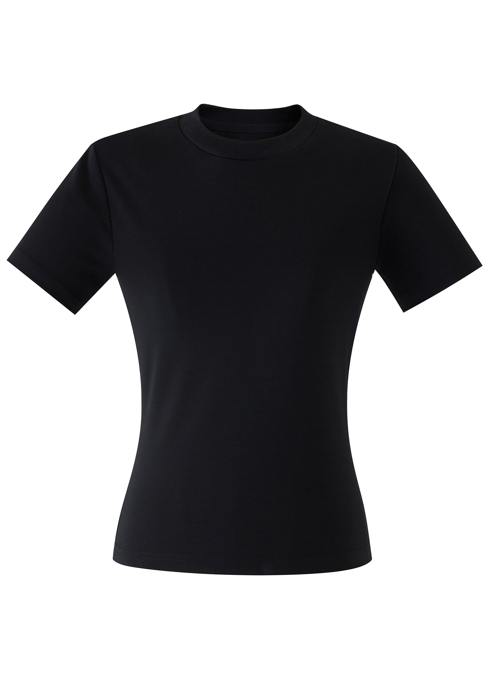 basic t shirt women, slim fit t shirt women, korean fashion top, summer outfits casual, summer outfit ideas, minimalist t shirt women, crew neck tee women, breathable cotton top, soft aesthetic outfit, modern feminine clothing, parisian style clothing, versatile everyday top, chic casual outfit, simple basic top, lightweight summer top, effortless style tee, refined casual wear, spring wardrobe essential, fitted tee women, everyday essential top