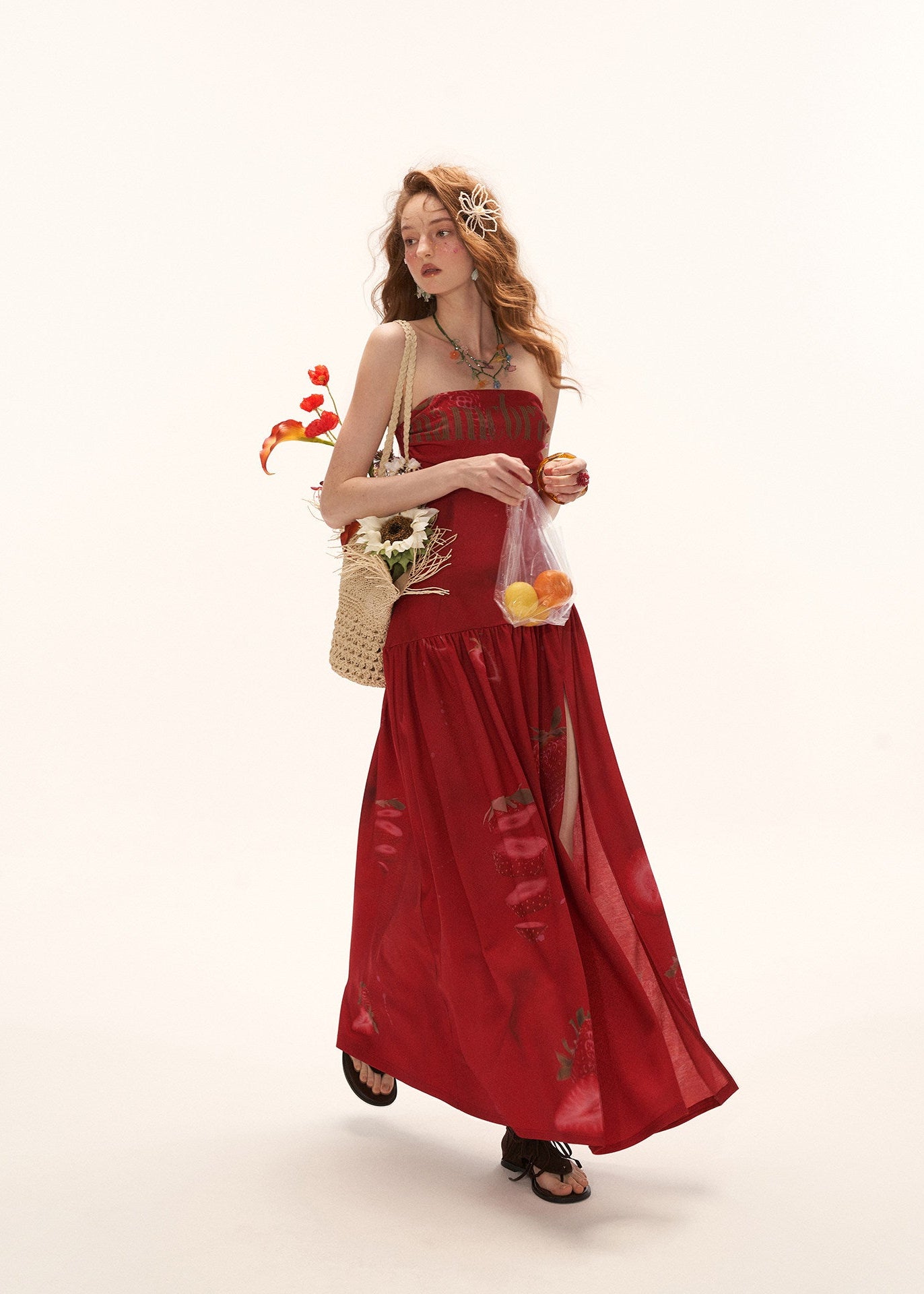 red maxi dress women, bandeau dress women, summer resort dress, vacation dress women, beach outfit women, aesthetic summer dress, bold color dress, korean fashion dress, seaside outfit women, statement summer dress, flowy maxi dress, elegant summer outfit, travel outfit women, chic vacation dress, feminine summer dress, holiday outfit women, vibrant dress women, trendy summer outfit, long summer dress, strapless maxi dress

