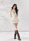 ivory lace top women, lace v neck blouse, french style top women, summer lace top, slim lace shirt women, romantic summer outfit, white lace blouse women, vintage lace top, elegant casual outfit women, feminine summer top, stylish lace blouse, elevated summer outfit, chic women top, korean french fashion, refined feminine outfit