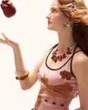 camisole top women, summer 2026 outfits, animal print top, pink camisole women, korean fashion top, summer outfit ideas, casual summer outfits women, picnic outfit women, brunch outfit women, slim fit camisole women, aesthetic outfit women, lightweight summer top, cute summer top, trendy camisole top, vintage style top, fashion summer top, sleeveless top women, statement top women, playful summer outfit, versatile summer top