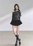 korean halterneck top, korean off shoulder top, hot girl pink top, korean streetwear women, autumn long sleeve halter shirt, korean slim fit t shirt, seoul fashion top, kfashion off shoulder shirt, pink halter knit top, korean style cute top, off shoulder long sleeve korean, hot girl fall outfit, ribbon neck korean top, slim waist korean tee, soft pink korean fashion
