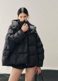 AOMALM down jacket, white duck down jacket women, bread puffer jacket, Korean winter down coat, thickened winter jacket women, warm puffer jacket, oversized down jacket women, soft feminine winter coat, winter down outerwear, Korean aesthetic puffer, cozy winter jacket women, lightweight down coat, high collar down jacket, snow winter jacket