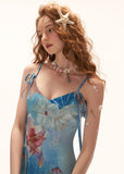blue maxi dress women, floral maxi dress, summer 2026 outfits, beach vacation dress, korean fashion dress, layered chiffon dress, seaside outfit women, aesthetic summer dress, flowy maxi dress, vacation dress women, elegant summer dress, lightweight summer dress, feminine maxi dress, dreamy outfit women, statement summer dress, chic vacation outfit, ocean inspired dress, long summer dress, romantic summer outfit, resort wear dress