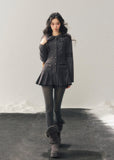 collegiate winter dress women, waist defined dress, american preppy dress women, korean minimal dress, elegant winter mini dress, refined women dress, classic campus style dress, feminine daily wear dress, premium women clothing, aomalm dress style, structured winter dress, modern preppy outfit women, understated luxury dress, winter fashion women dress, timeless women dress