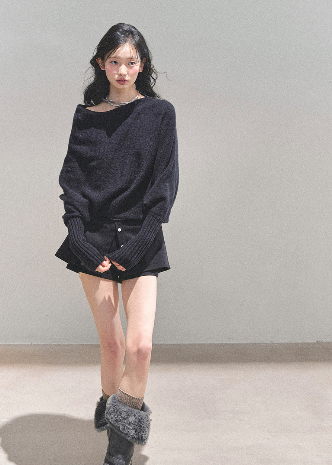 soft feminine knit sweater, korean style sweater women, wool blend knit top, winter korean fashion, soft girl aesthetic sweater, cozy winter knitwear, french korean sweater, layered knit pullover, minimalist winter top, gentle style women sweater, elegant casual knit, autumn winter knit top, soft wool sweater women, daily wear korean sweater, aesthetic knitwear women, feminine winter clothing
