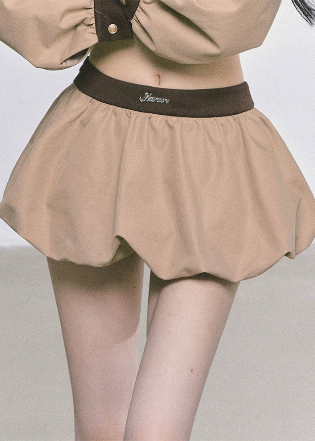 french suit set, ruffle jacket set, autumn two piece outfit women, korean fashion co-ord, puff skirt set, bud skirt outfit, soft girl aesthetic clothes, elegant ruffle jacket, korean chic two-piece, fall fashion women, korean streetwear outfit, cute jacket and skirt set, stylish autumn outfits for women, feminine korean fashion, french style women’s clothing
