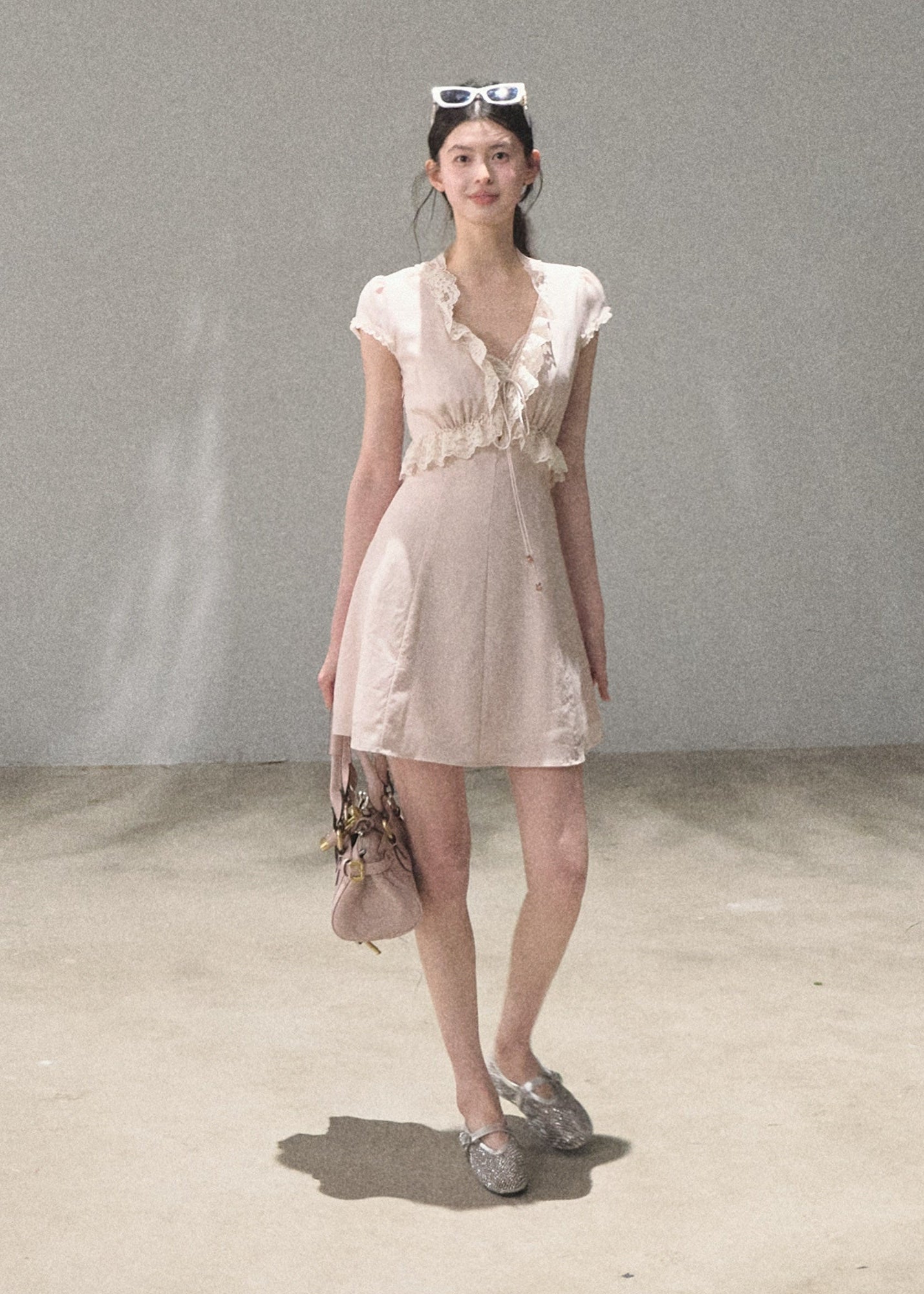 oakmoo dress, lace-up summer dress, resort dress women, lyocell linen dress, feminine summer dress, korean minimal dress, romantic vacation dress, elegant maxi dress, elegant mini dress, waist defined dress, soft summer dress, paris inspired dress