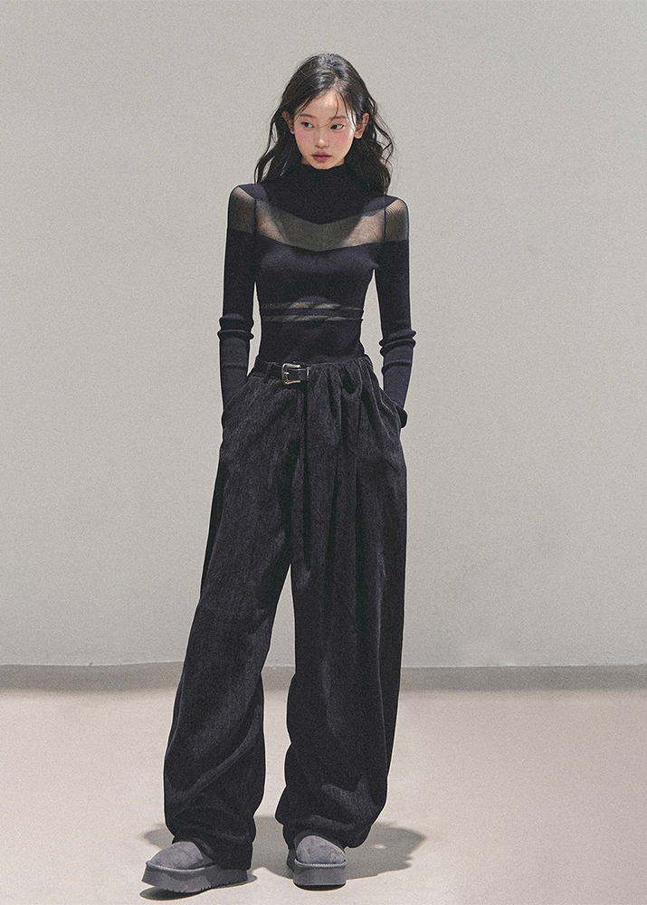 AOMALM pants, winter wide-leg pants, plush trousers women, BF style pants, Korean fashion pants, fleece wide-leg trousers, straight-leg winter pants, cozy winter bottoms, oversized pants women, soft plush pants, warm winter trousers, casual wide-leg pants, Aomalm winter collection, streetwear wide-leg pants, high-waist winter trousers, relaxed fit pants women, loose winter pants, beige wide-leg pants, black plush pants, winter fashion women.