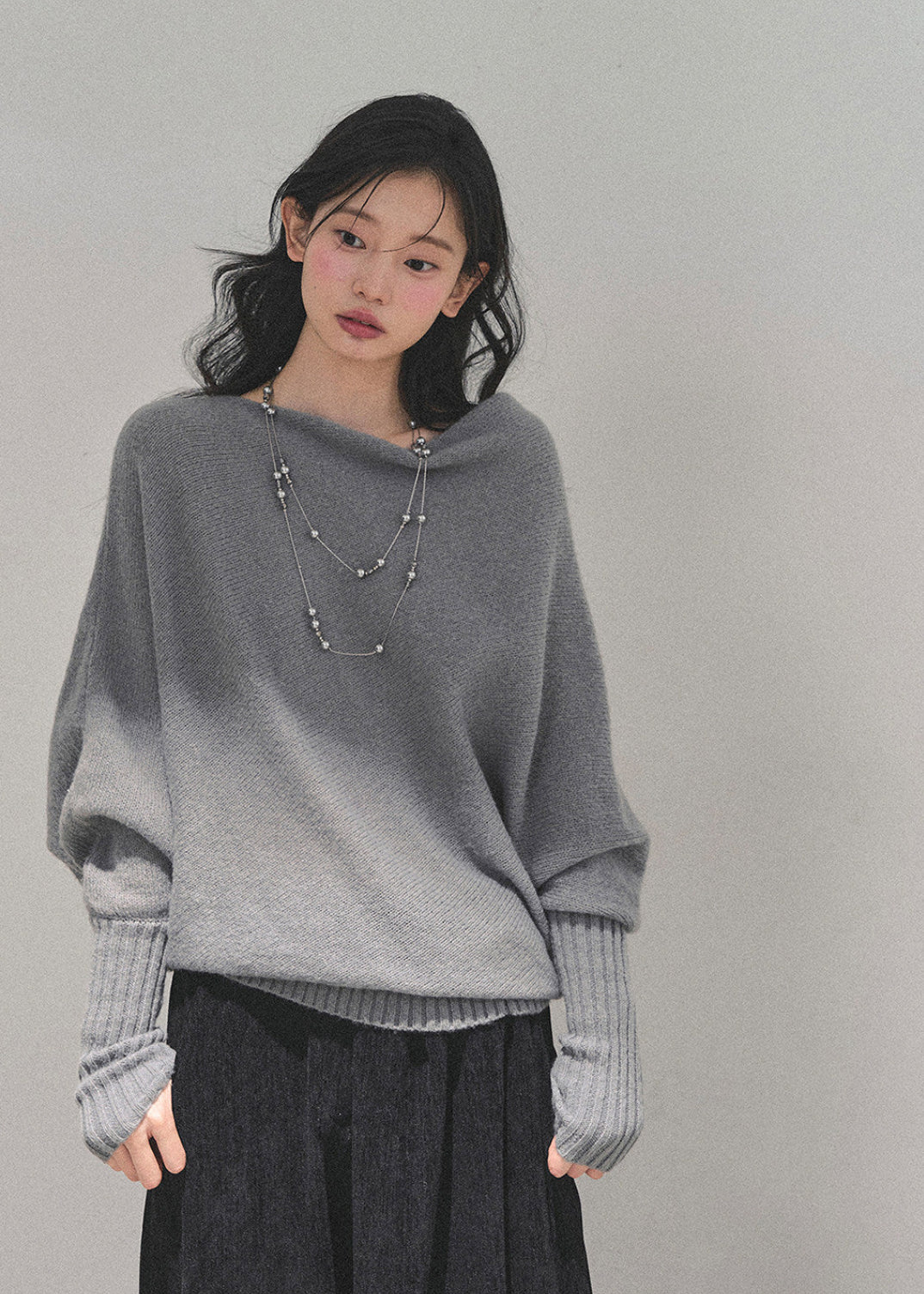 soft feminine knit sweater, korean style sweater women, wool blend knit top, winter korean fashion, soft girl aesthetic sweater, cozy winter knitwear, french korean sweater, layered knit pullover, minimalist winter top, gentle style women sweater, elegant casual knit, autumn winter knit top, soft wool sweater women, daily wear korean sweater, aesthetic knitwear women, feminine winter clothing