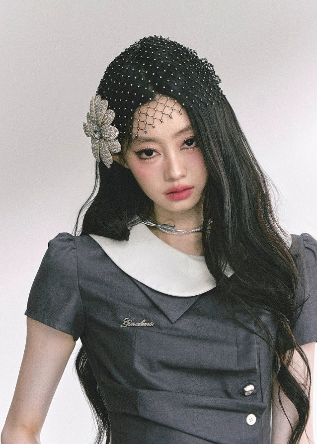 korean school girl outfit, two piece set women, y2k mini skirt set, seoul street fashion, preppy aesthetic outfit, short sleeve suit top, hot girl style clothing, korean fashion 2025, pleated mini skirt set, chic uniform look, korean preppy outfit, trendy korean set, summer matching outfit women, elegant french korean fashion