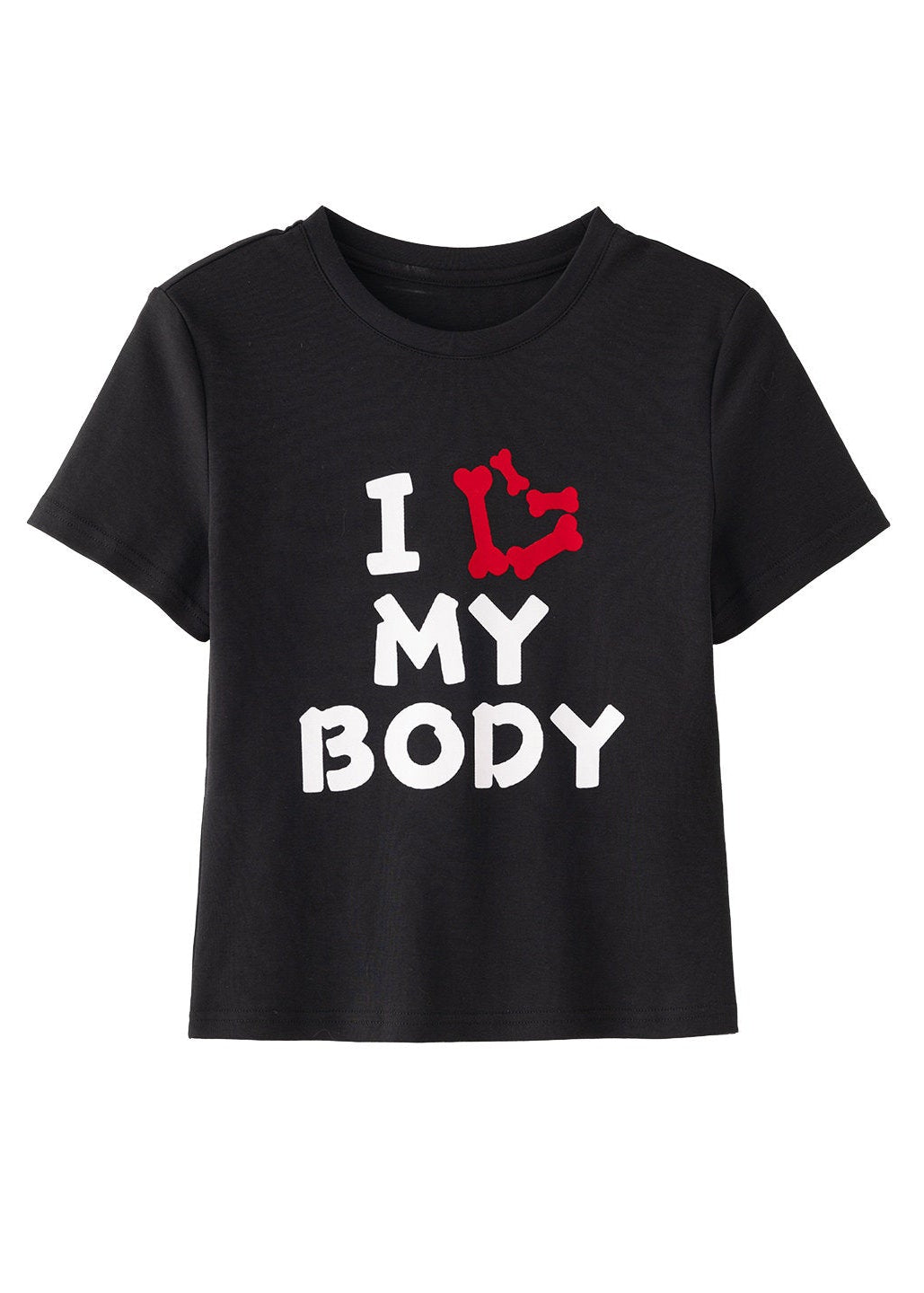 graphic baby tee, cropped t shirt women, letter print t shirt, korean fashion top, summer crop tee, black graphic tee women, white graphic tee women, slim fit t shirt, stylish casual top, cool girl outfit, summer street style top, modern casual tee