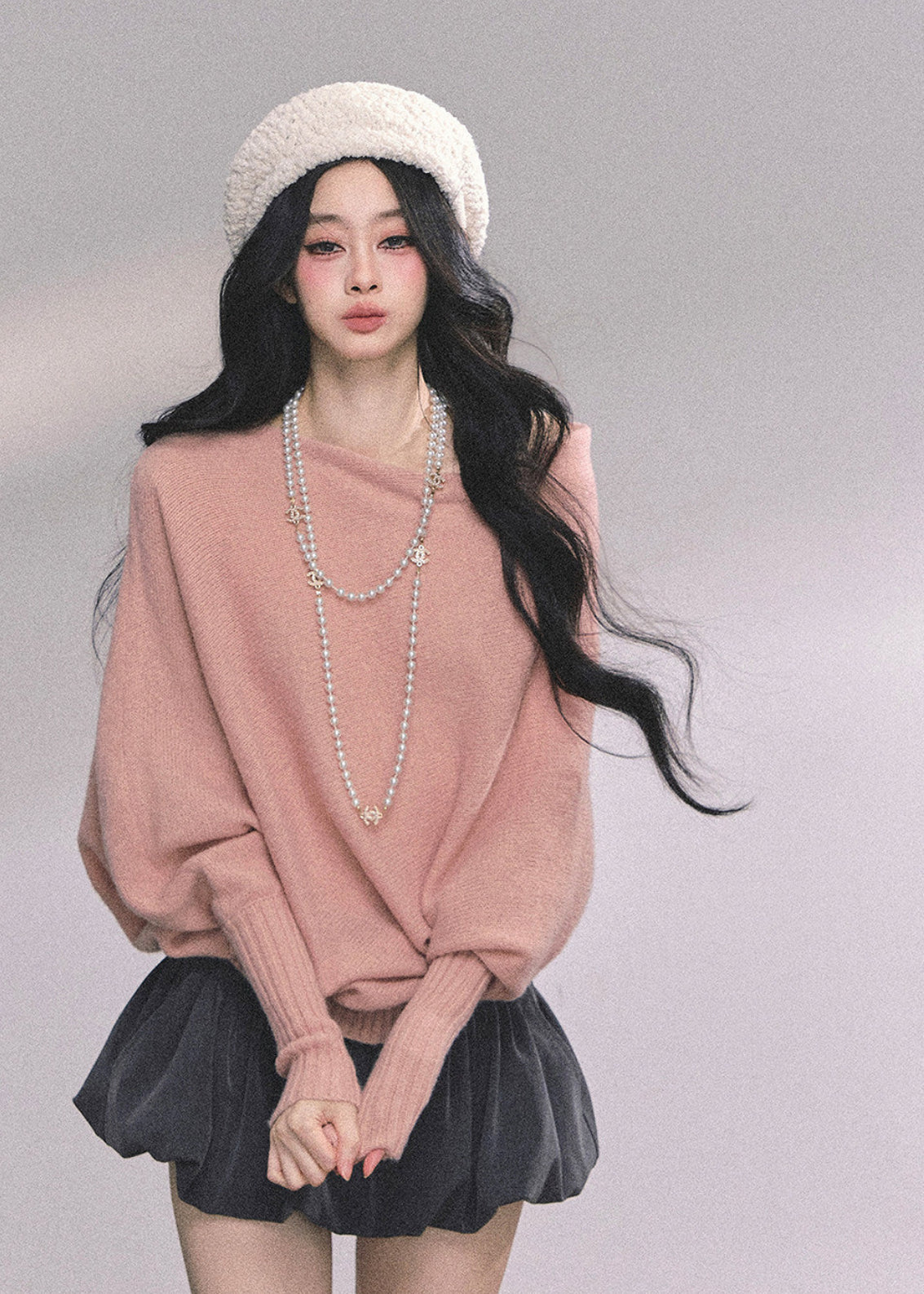 soft feminine knit sweater, korean style sweater women, wool blend knit top, winter korean fashion, soft girl aesthetic sweater, cozy winter knitwear, french korean sweater, layered knit pullover, minimalist winter top, gentle style women sweater, elegant casual knit, autumn winter knit top, soft wool sweater women, daily wear korean sweater, aesthetic knitwear women, feminine winter clothing