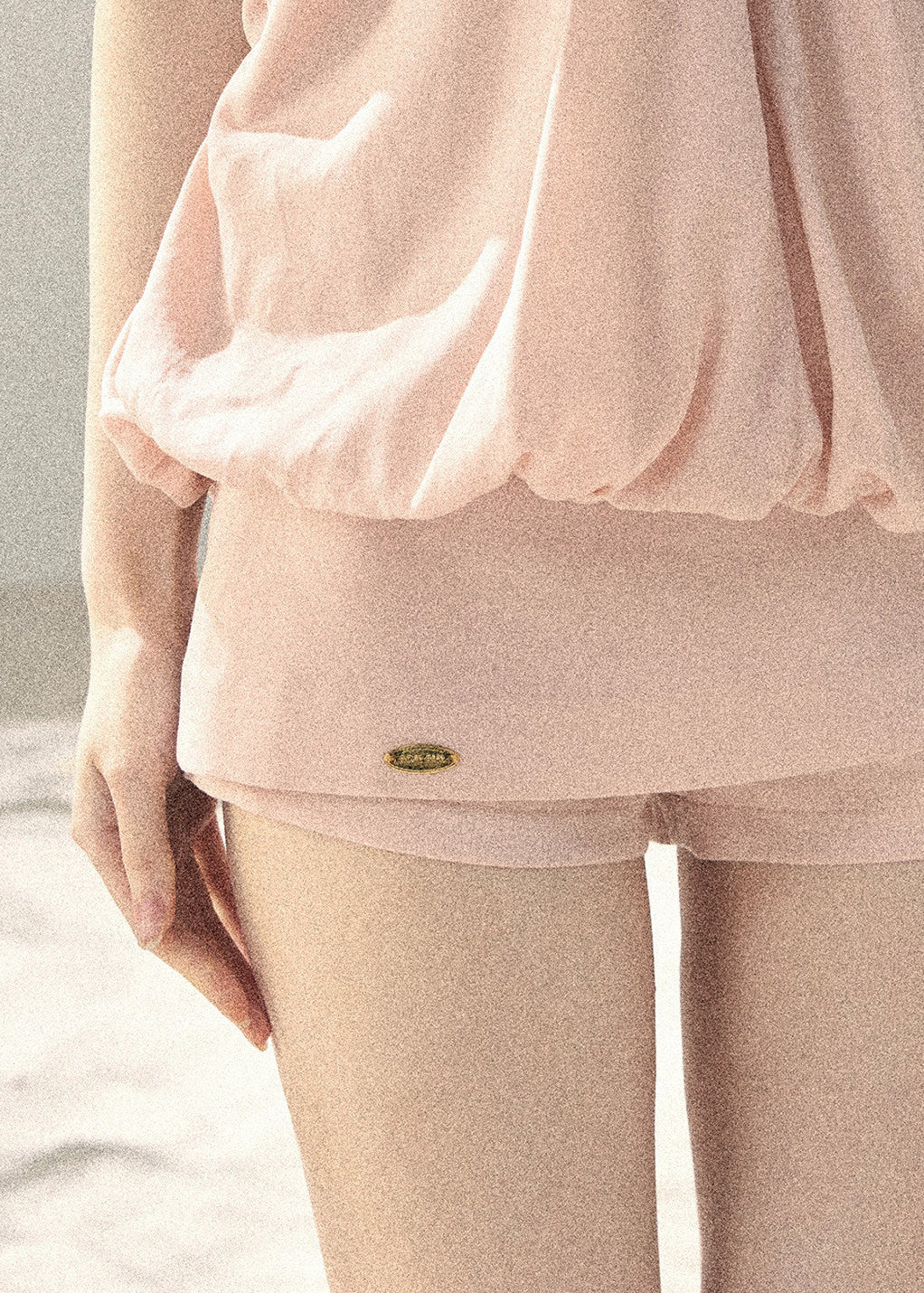 Elegant pastel pink coordinated set for women