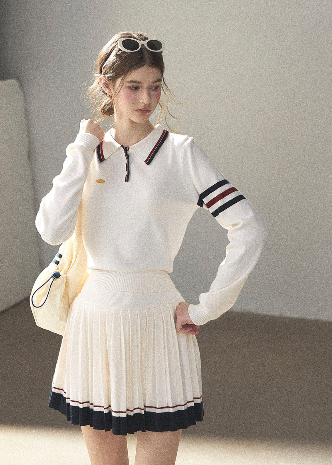 Soft Moonlight Knit Two-Piece Set