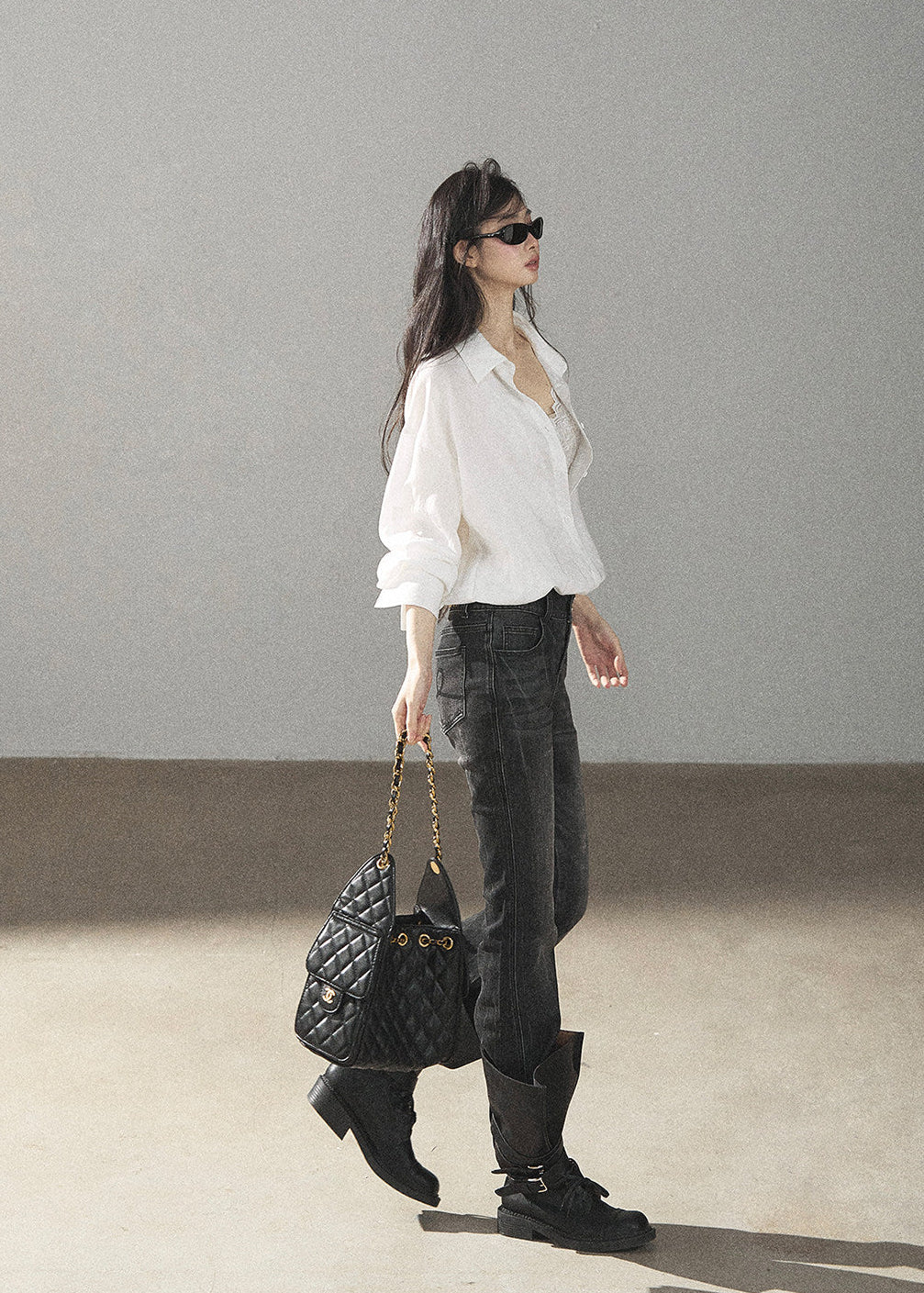 Romantic lace layered shirt for women